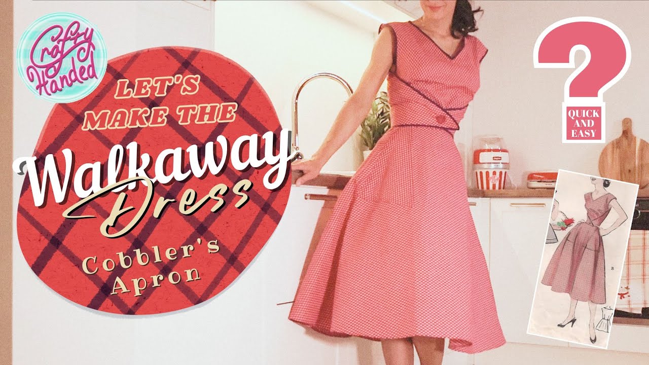 Walkaway Dress 'Apron'?  | Recreating Butterick 6655 