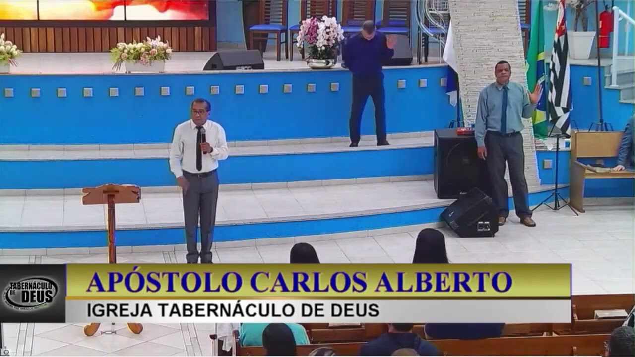 ABRE ESTAS PORTAS  * APÓSTOLO CARLOS ALBERTO * TABERNÁCULO DE DEUS