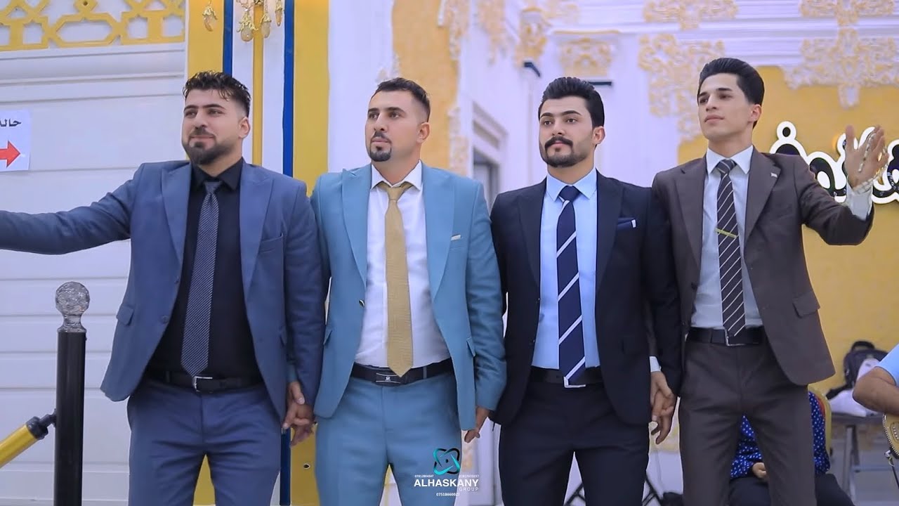 حفلة زفاف ( ايمن & انجلي ) الجزء (5) الفنان نيشان بعدري تصوير الهسكاني كروب