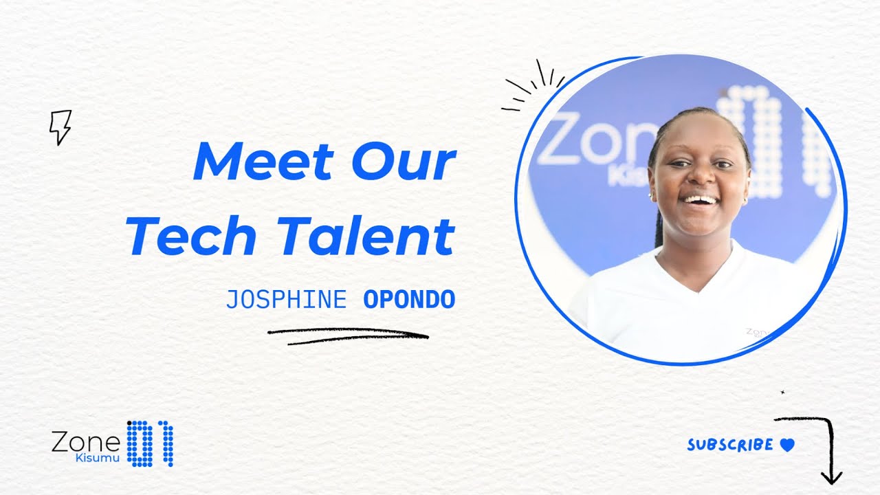 Meet Josepine Opondo. FullStack Developer   @Zone01Kisumu   ​