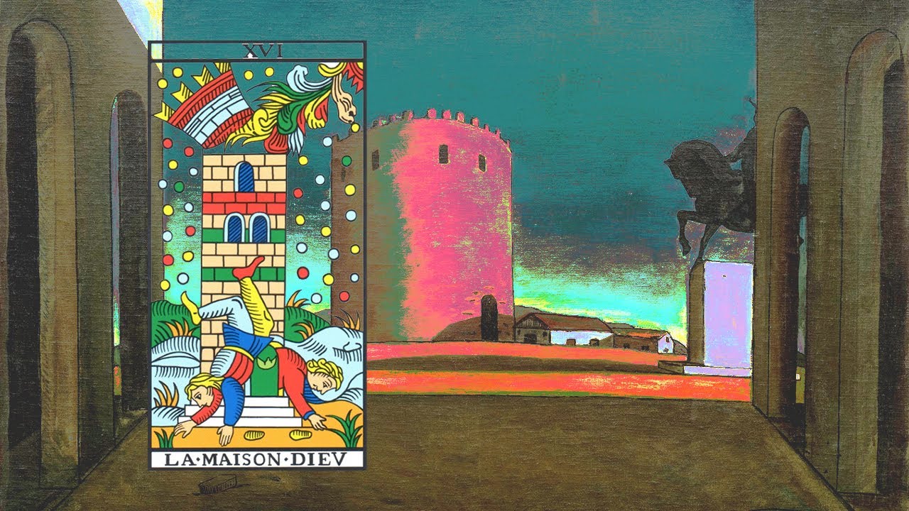 Tarocchi Marsigliesi - XVI. LA TORRE