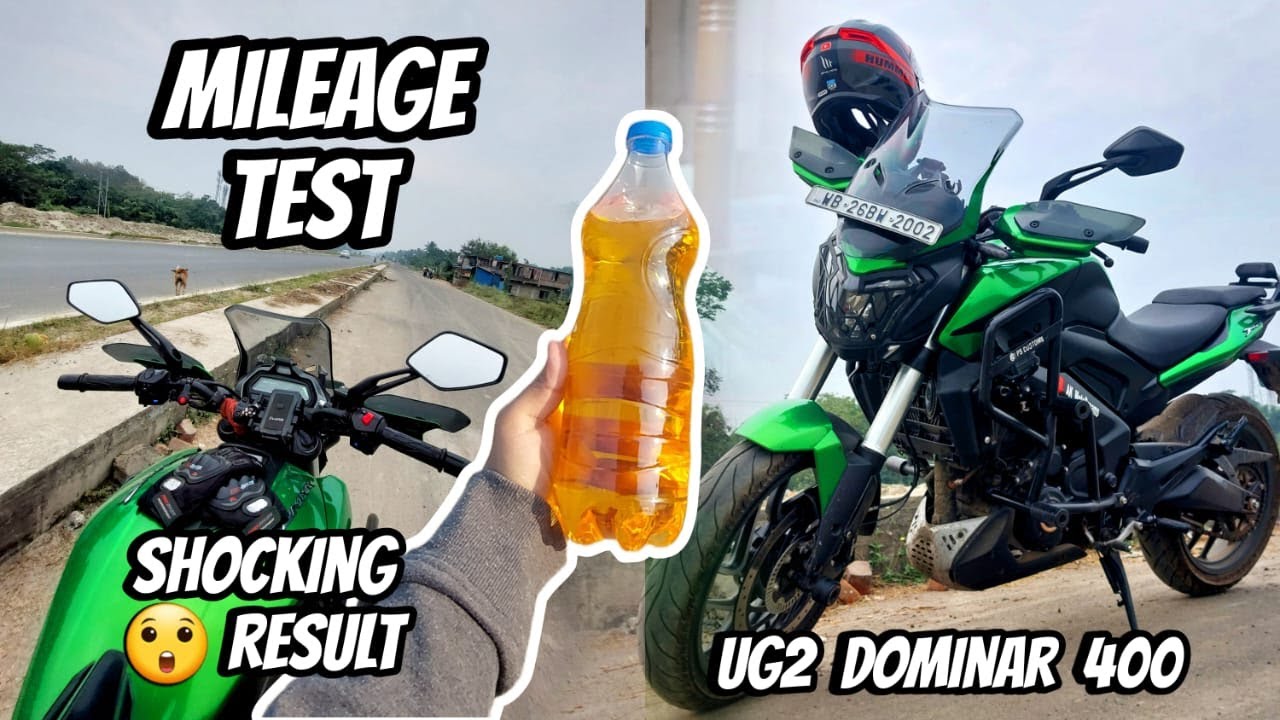 2023 Dominar 400 Mileage TEST || Shocking 😱 Results