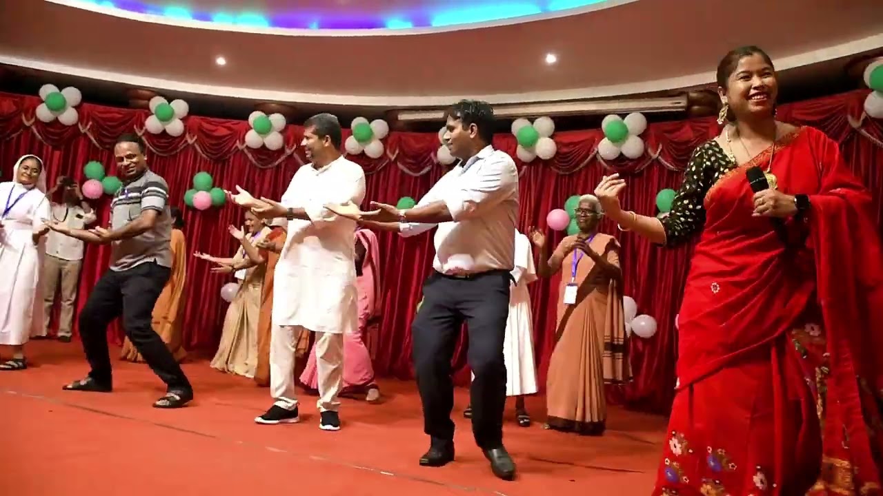 Fathers and Sisters dance during CHAI meeting 2023