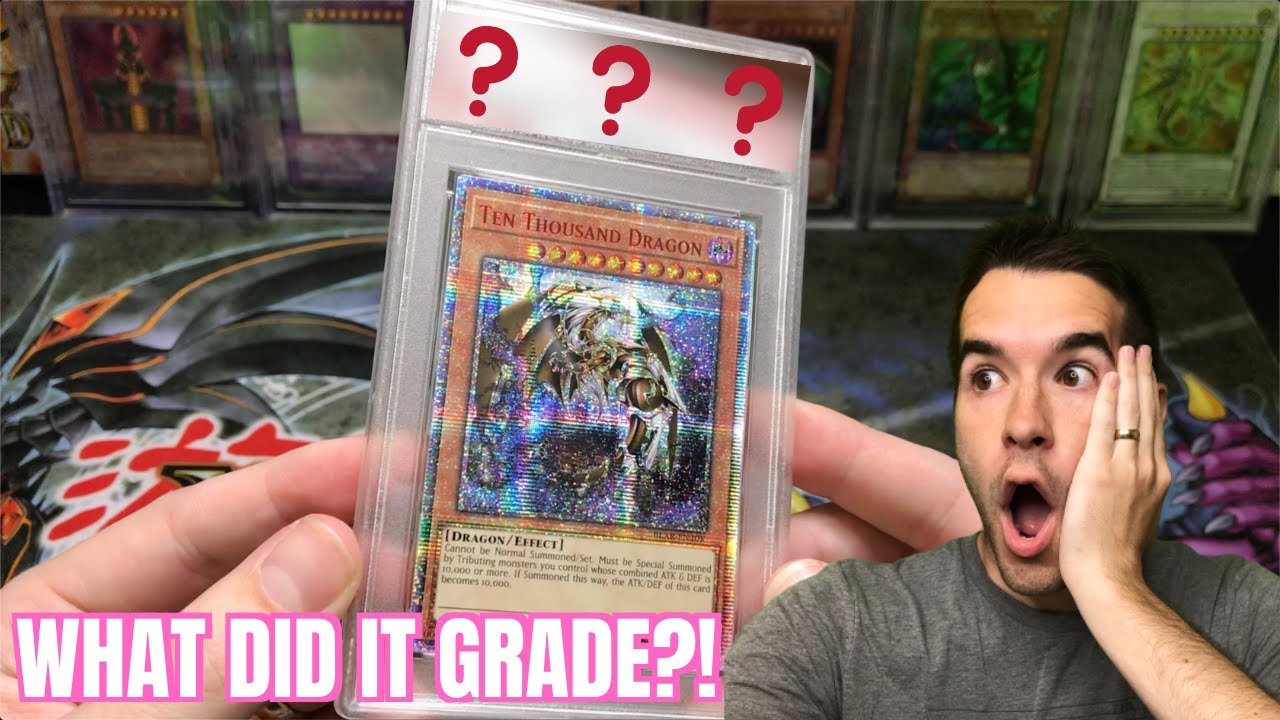 MY TEN THOUSAND DRAGON GOT GRADED! EPIC Yugioh PSA Return Video!