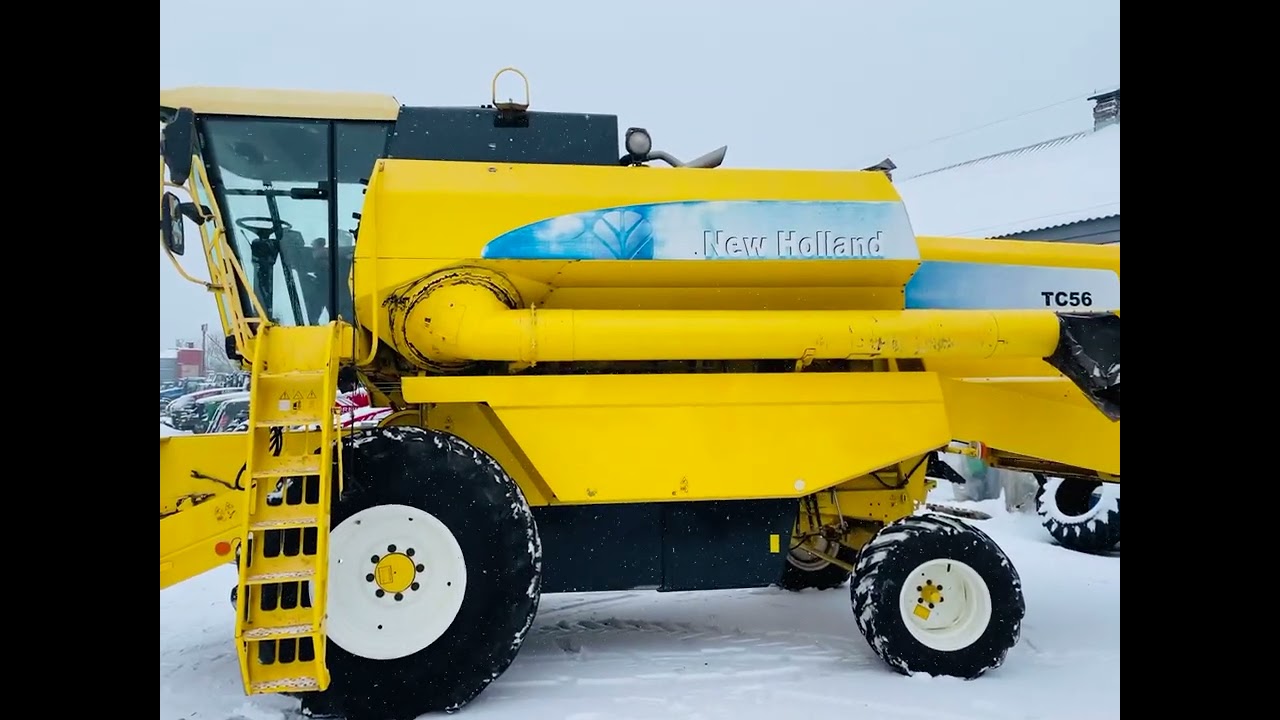 KOMBAJN NEW HOLLAND TC56, 2006r, heder 4,5m ze stołem do rzepaku BISO,prezentacja,for sale *PESTROL*