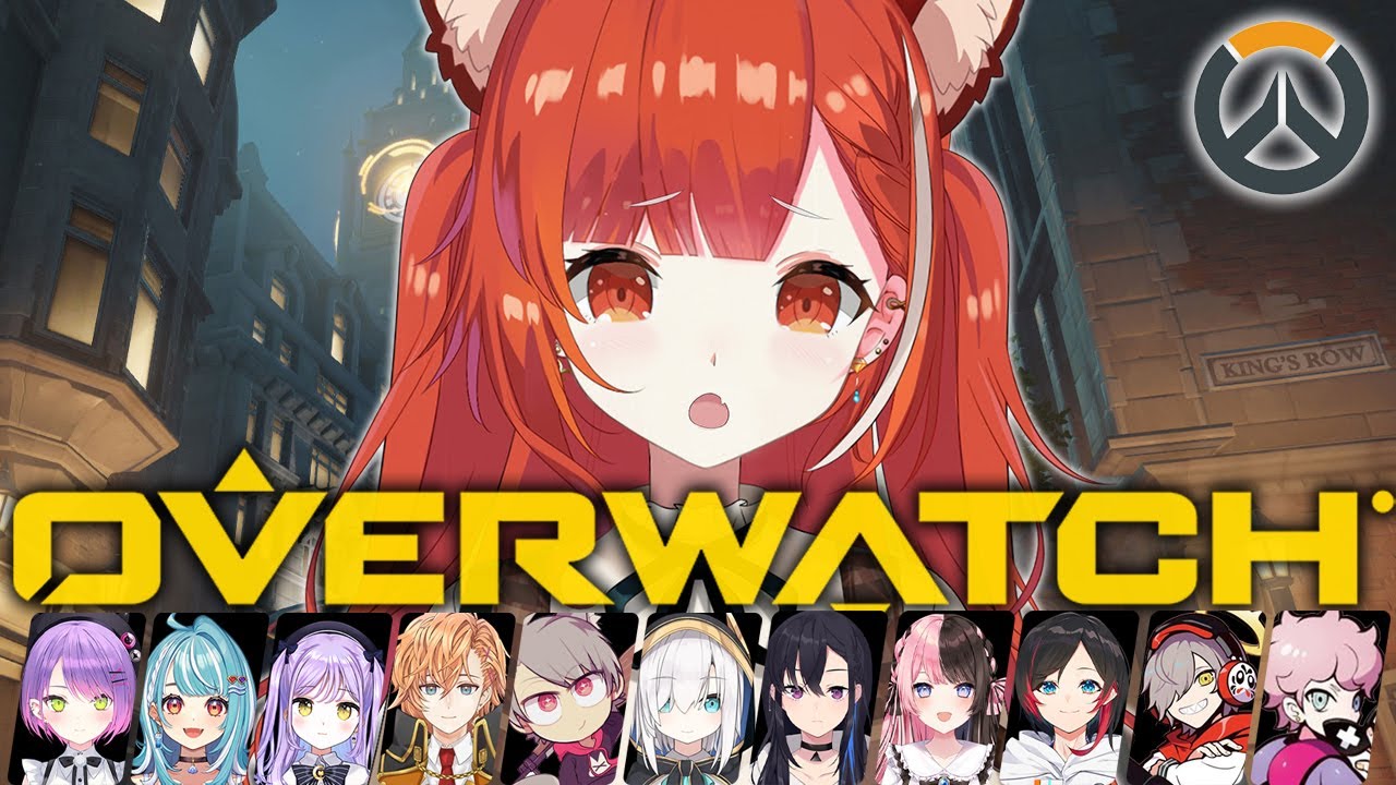 【最後の OW】配信者の方々とカスタム 6v6が今日で最後...【ラトナ・プティ/にじさんじ】