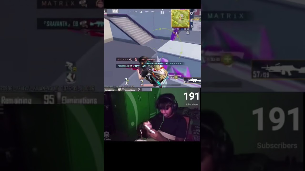 1v4 successfully failed 😂 #bgmi #quickclutculh #shortslive #telugulive #gaming #bgmilive
