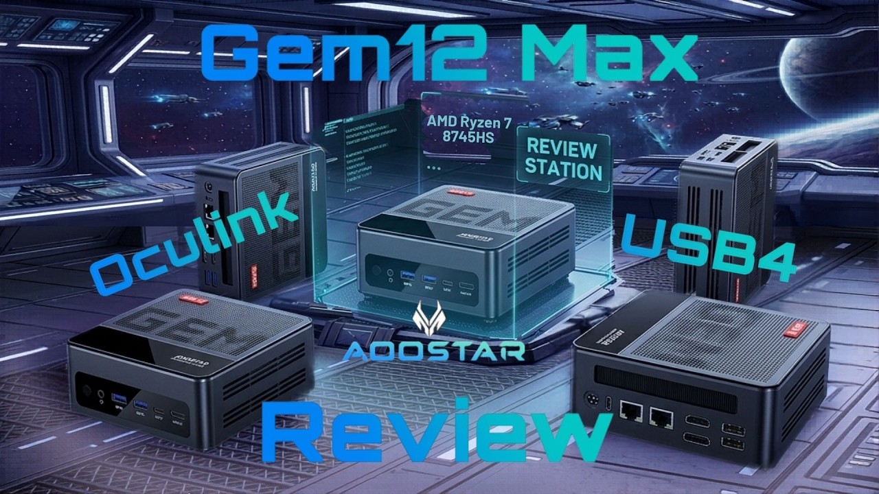 Installing RAM & Storage in the Wallet Friendly AOOSTAR GEM12 Mini PC - How will it perform?