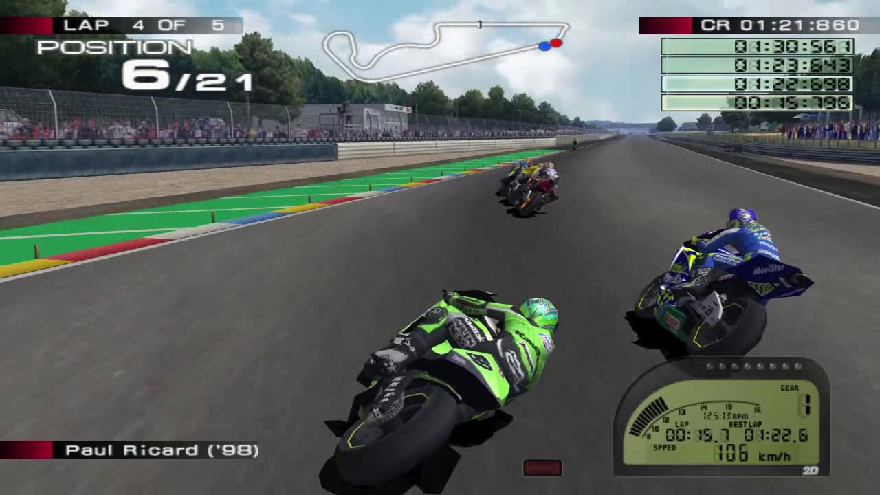 MotoGP 4 PS2 | Paul Ricard (98) | Kawasaki ZX-RR | Kawasaki Racing Team