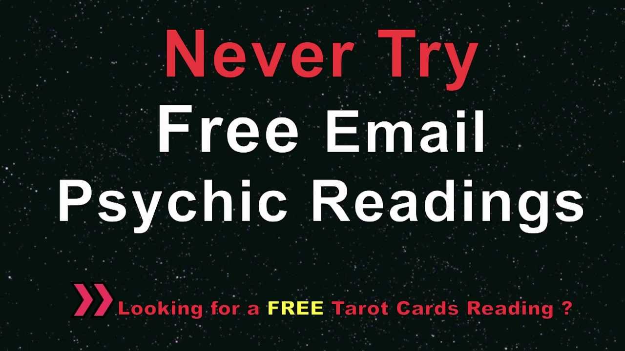 Never Try Free Email Psychic Readings @ free777reading.com