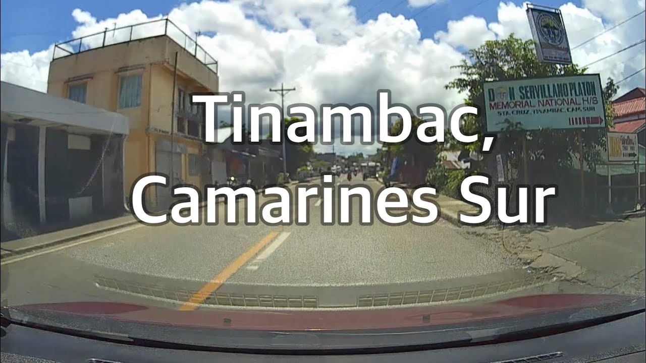 Driving tour: Tinambac, Camarines Sur