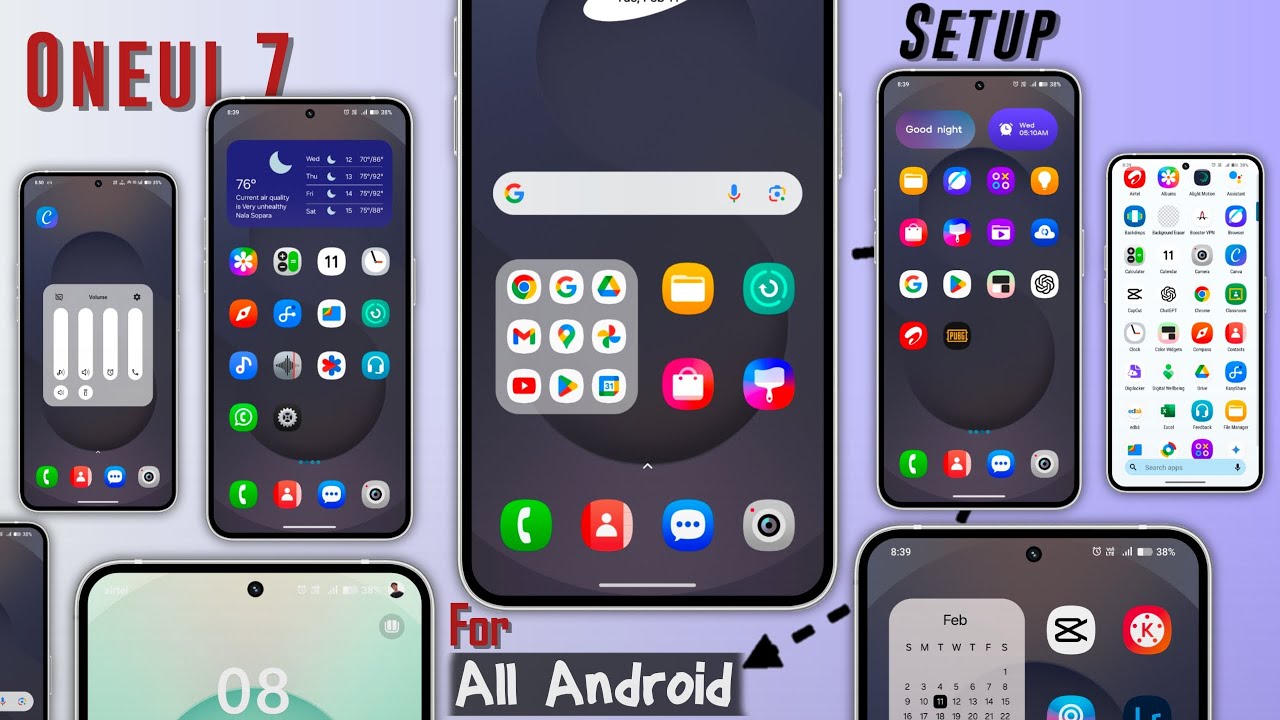 How To Install Oneui 7 On Any Android Devices | #vivotheme  #themeforyou #samsung  #oneui