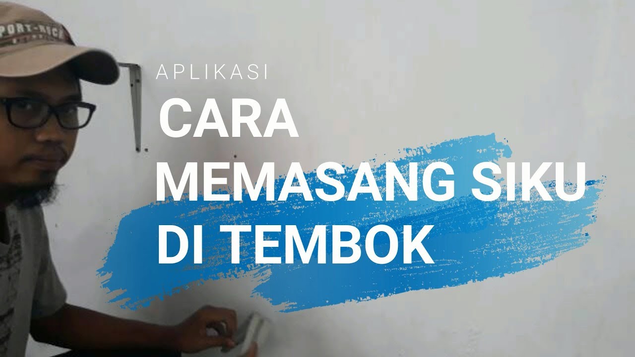 Cara Pasang Siku Rak Dinding