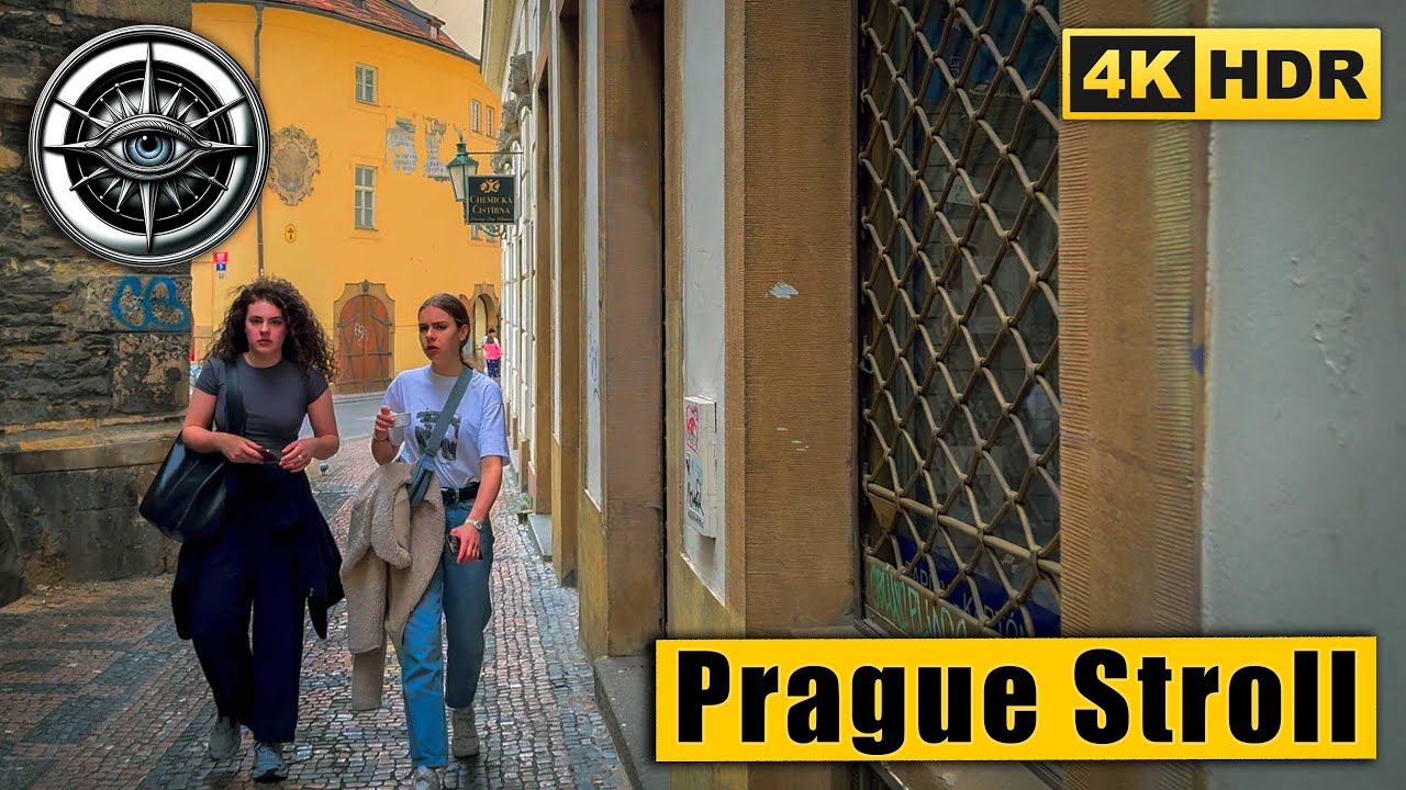 Exploring Prague’s Old Town 🇨🇿 | Walking Tour 4K HDR ASMR