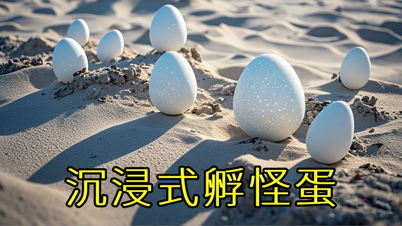 野外发现几个怪蛋，带回家孵出来，猜猜最后孵出了什么？【天野侠】