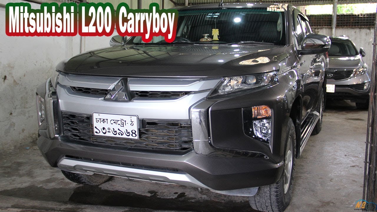 Mitsubishi L200 double cabin carryboy 2019 model review.
