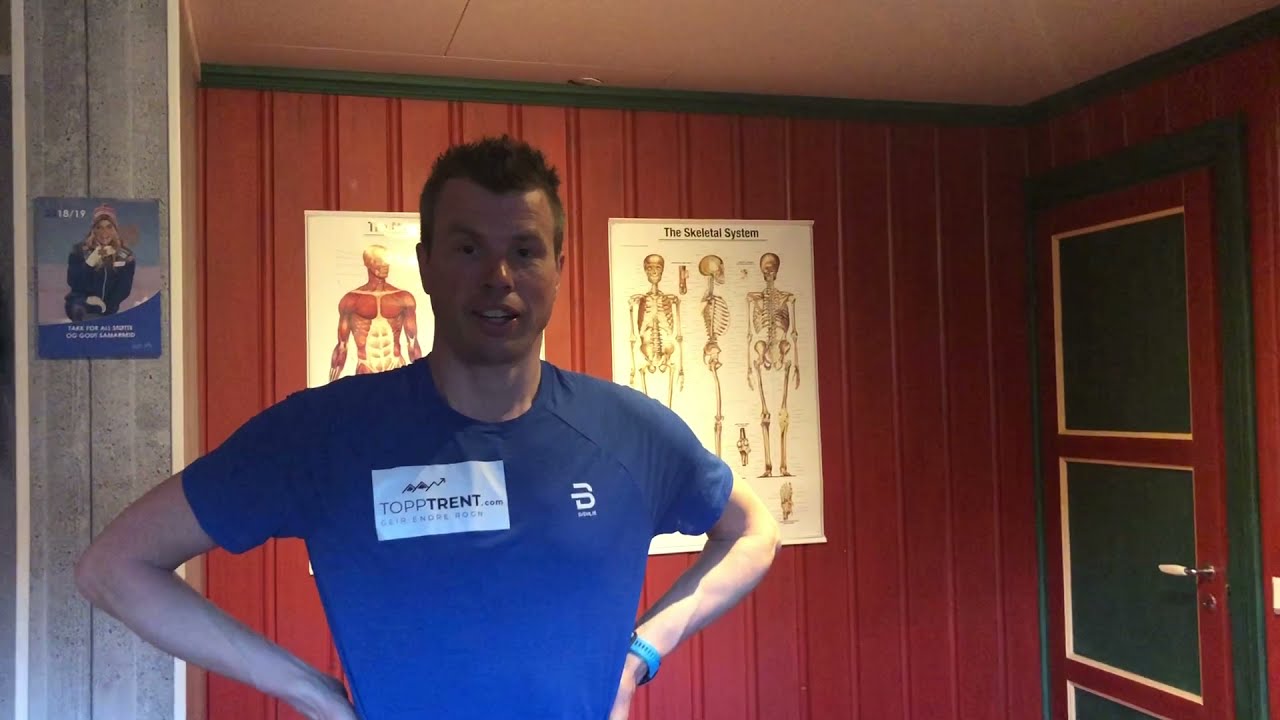 Øvelsesbank basisstyrke, langrenn