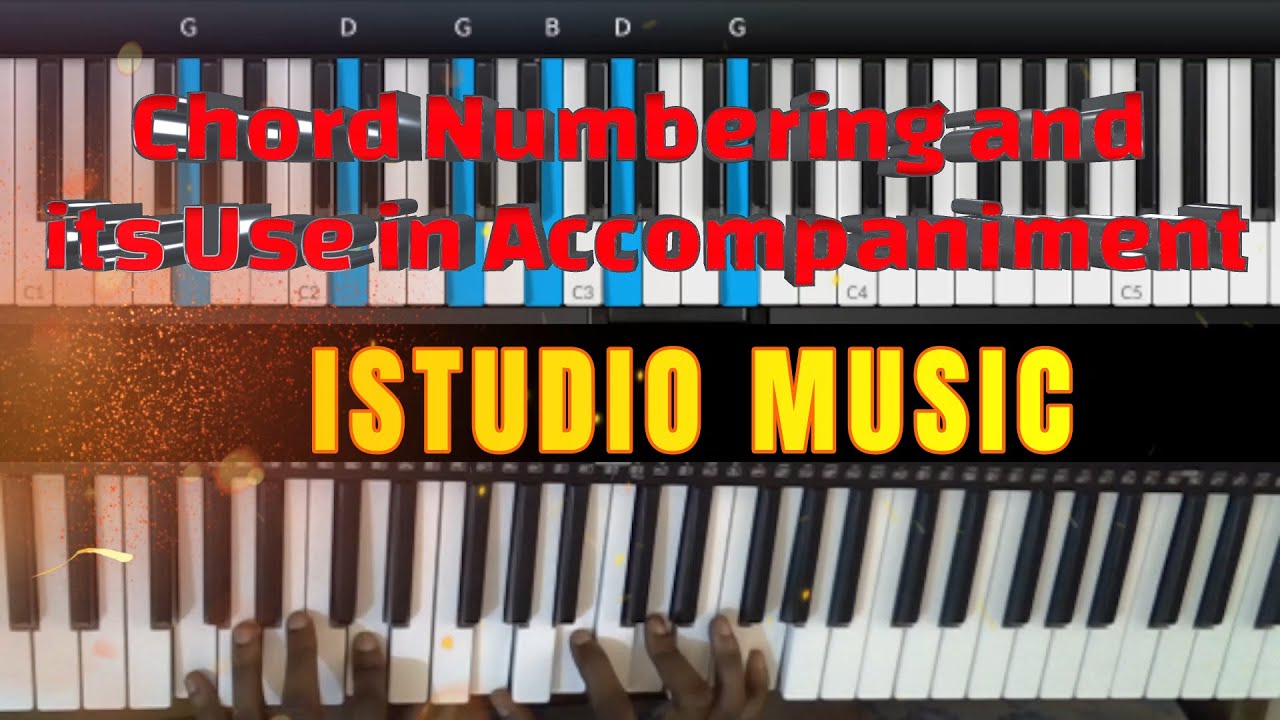 Keyboard Tutorial: Understanding Chord Numbering and its Use in Accompaniment #keyboard #KeyC #notes