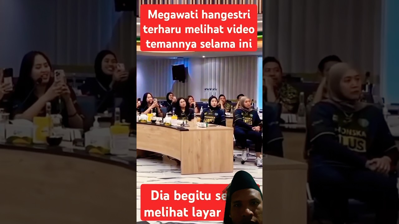 Bikin sedih! Megawati hangestri terharu melihat rekaman di proliga #megawatihangestri #volleyball