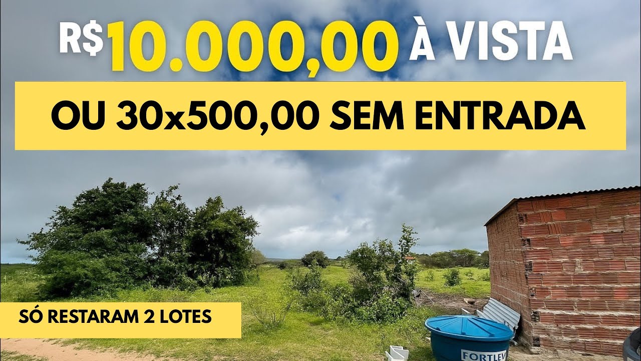 531- CHÁCARAS AREIAS A VENDA SEM ENTRADA RESTAM 2 LOTES