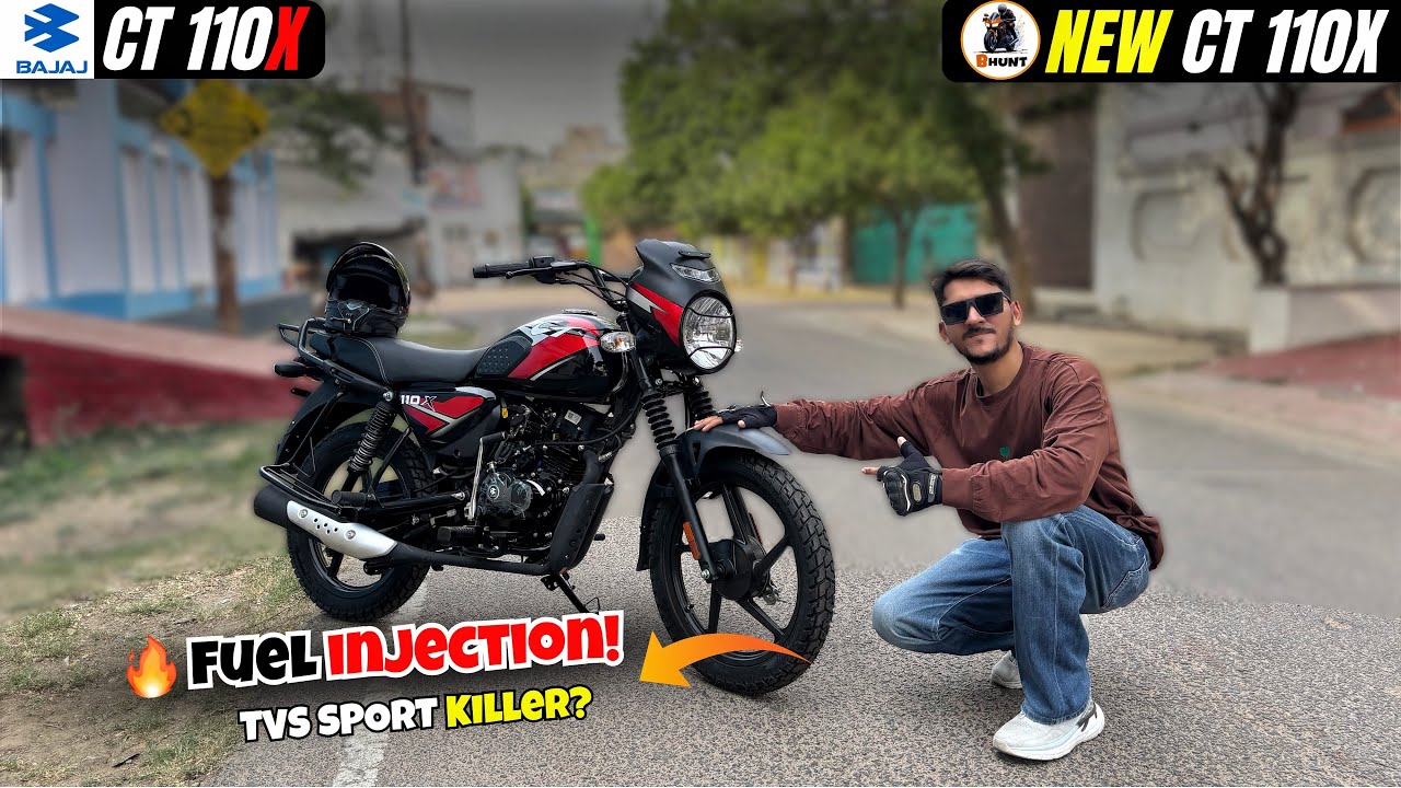 Ye Hai All new 2025 Bajaj CT 110X :🔥Detailed Review : Price, New Features, Mileage @BikesHunt