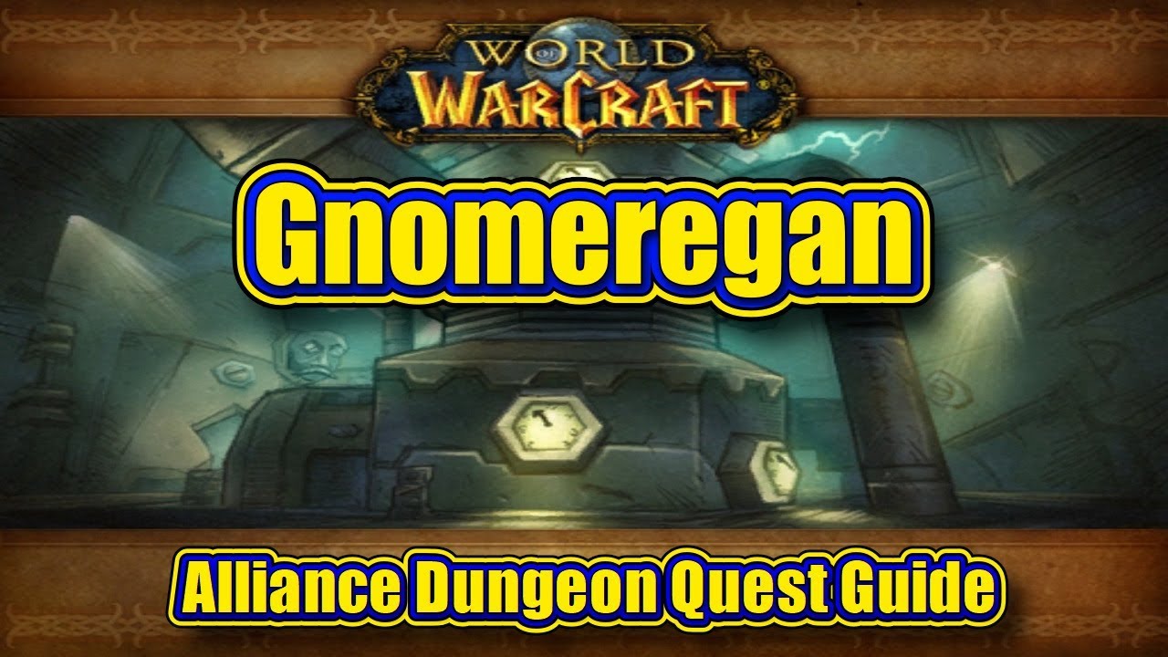 Classic WoW: Gnomeregan, Alliance Quest Guide