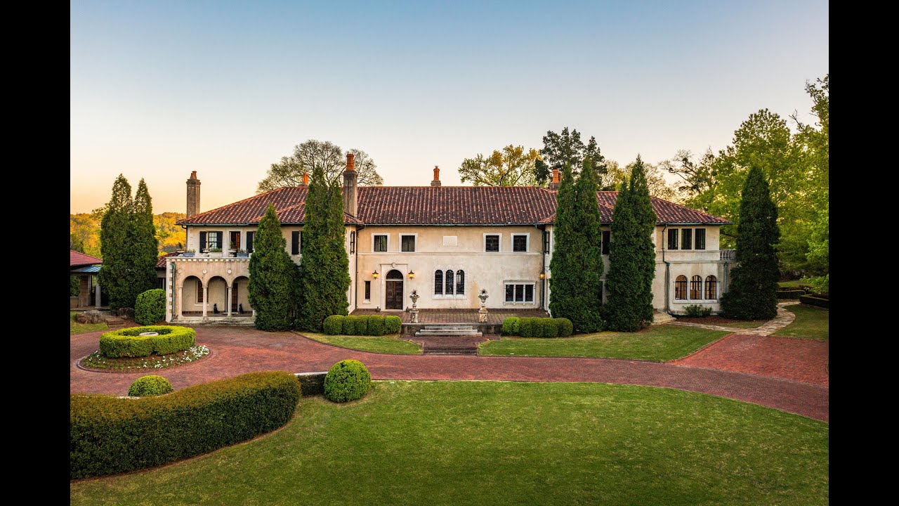The Wofford Villa: $4.4M Iconic Mountain Brook Estate | 3509 Salisbury Road, Mountain Brook, AL