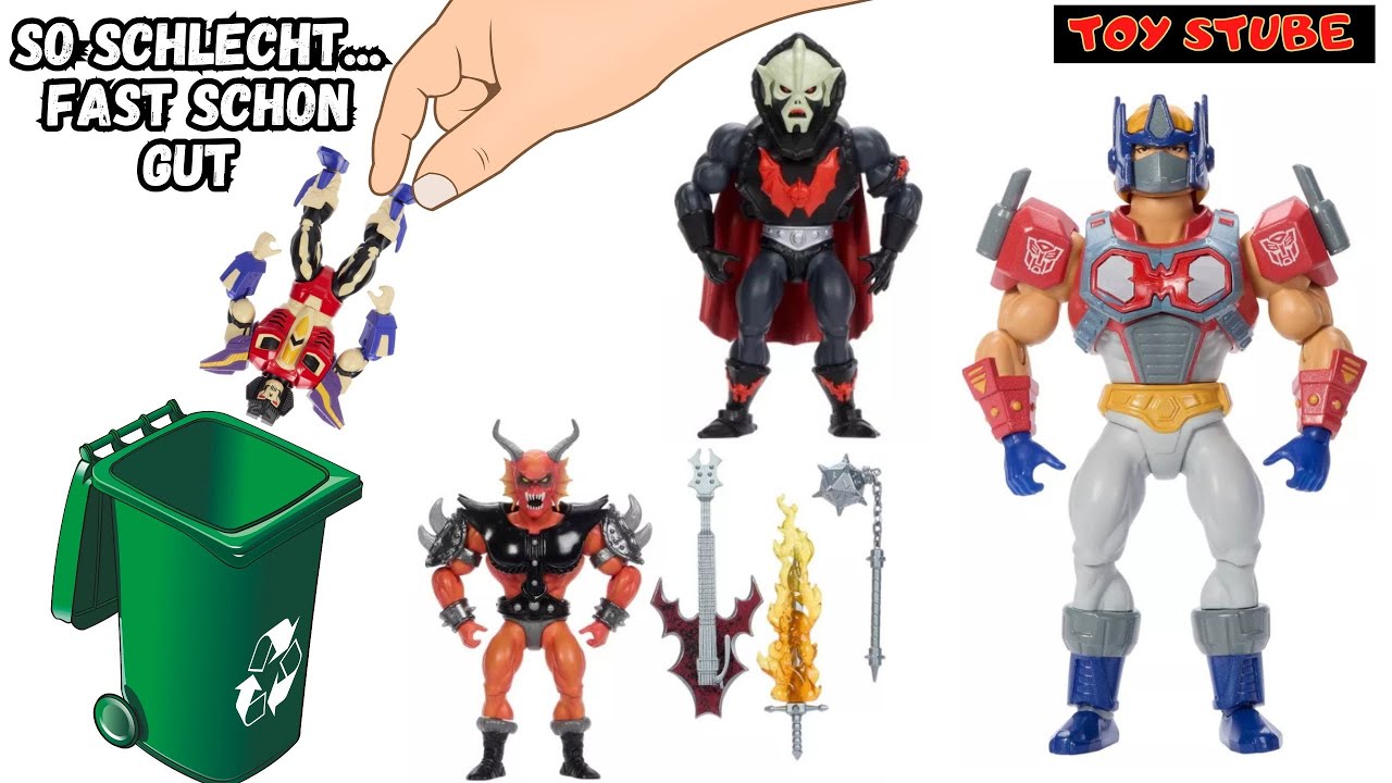 Neue MOTU Figuren f&uuml;r die Tonne ? Oder vielleicht doch nicht? Eine Figur hat mich gecatcht
