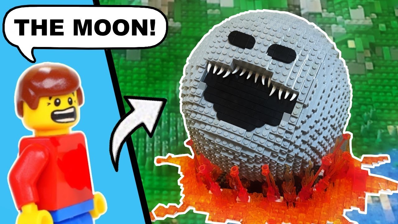 I Made Epic LEGO Moon WAKES UP!