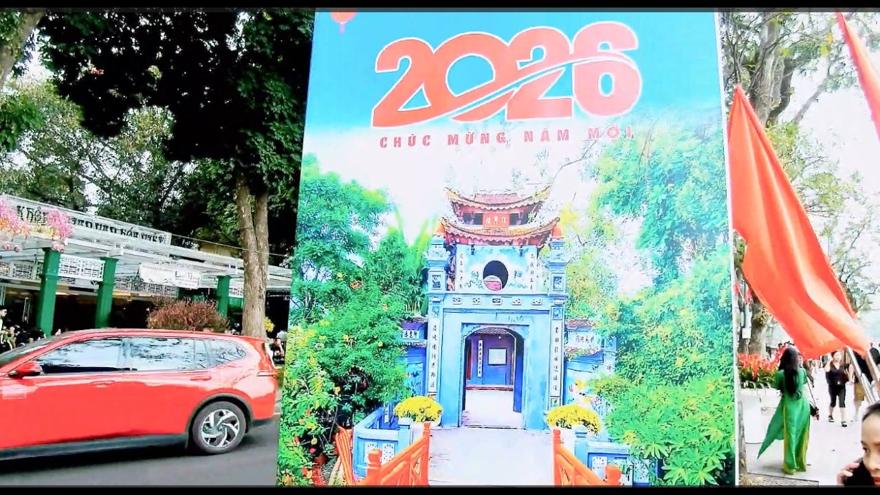 Hồ Hoàn Kiếm - Mùng 5 Tết (大年初五）.Guan laoshi