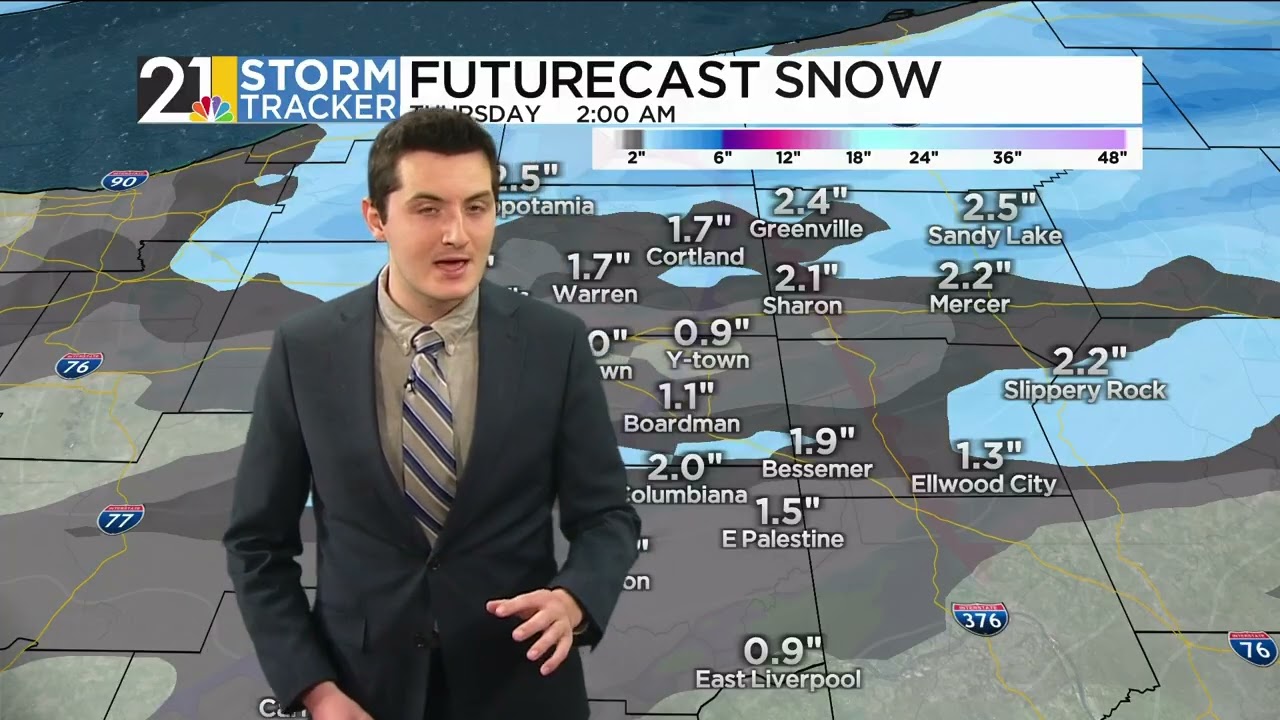 Gavin's Wednesday WFMJ Today Forecast (1/21/2026)