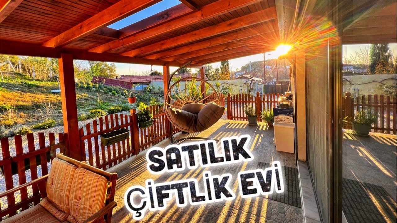 EGE’DE KUŞADASI PLAJA YAKIN ,YILLIK GELİRLİ SATILIK İMARLI ÇİFTLİK EVİ