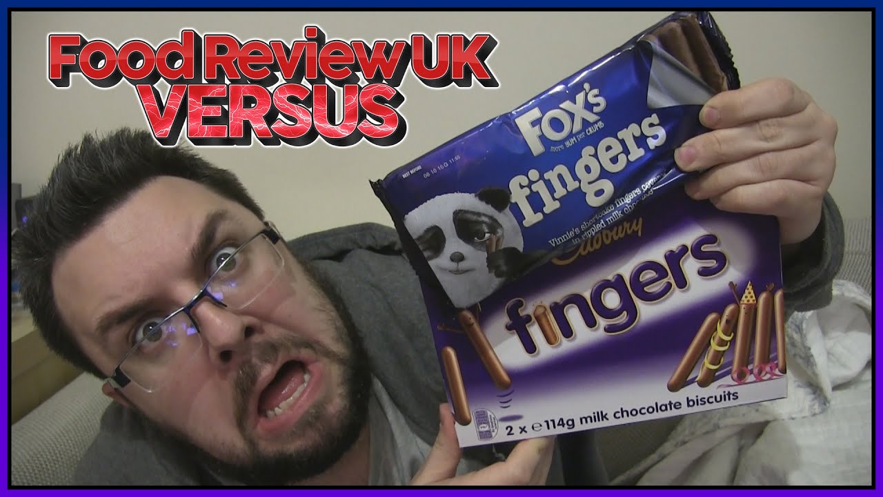 Cadbury Fingers VS Foxes Fingers | Food Review UK VERSUS