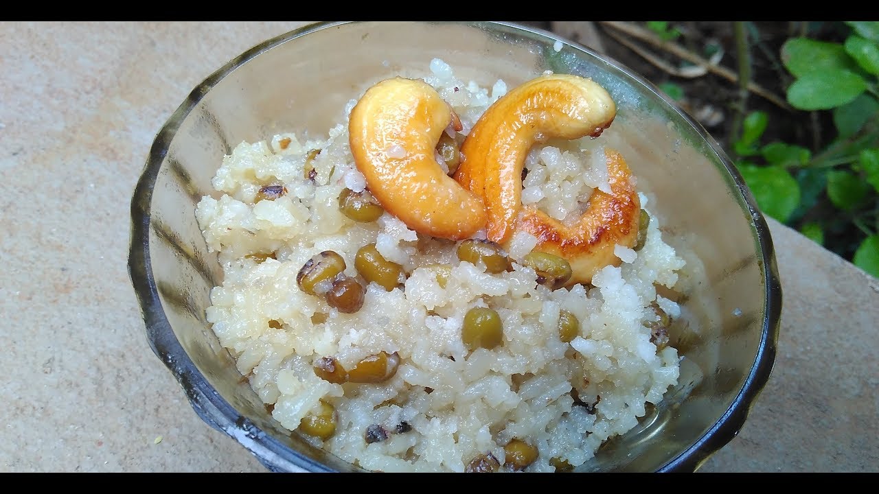 Mooga Gode khichdi | Mung & Rice Sweet Khichdi | Sweet Pongal | Sankranti Special Konkani Recipe