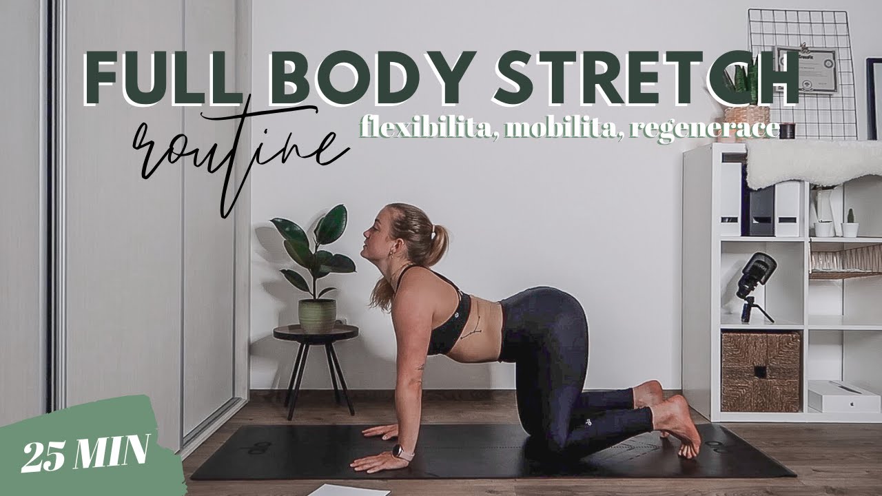 MY STRETCHING ROUTINE | Protažení celého těla pro začátečníky i pokročilé