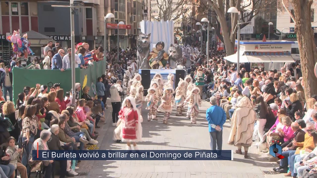 El Burleta vuelve a brillar en el Domingo de Piñata de Ciudad Real