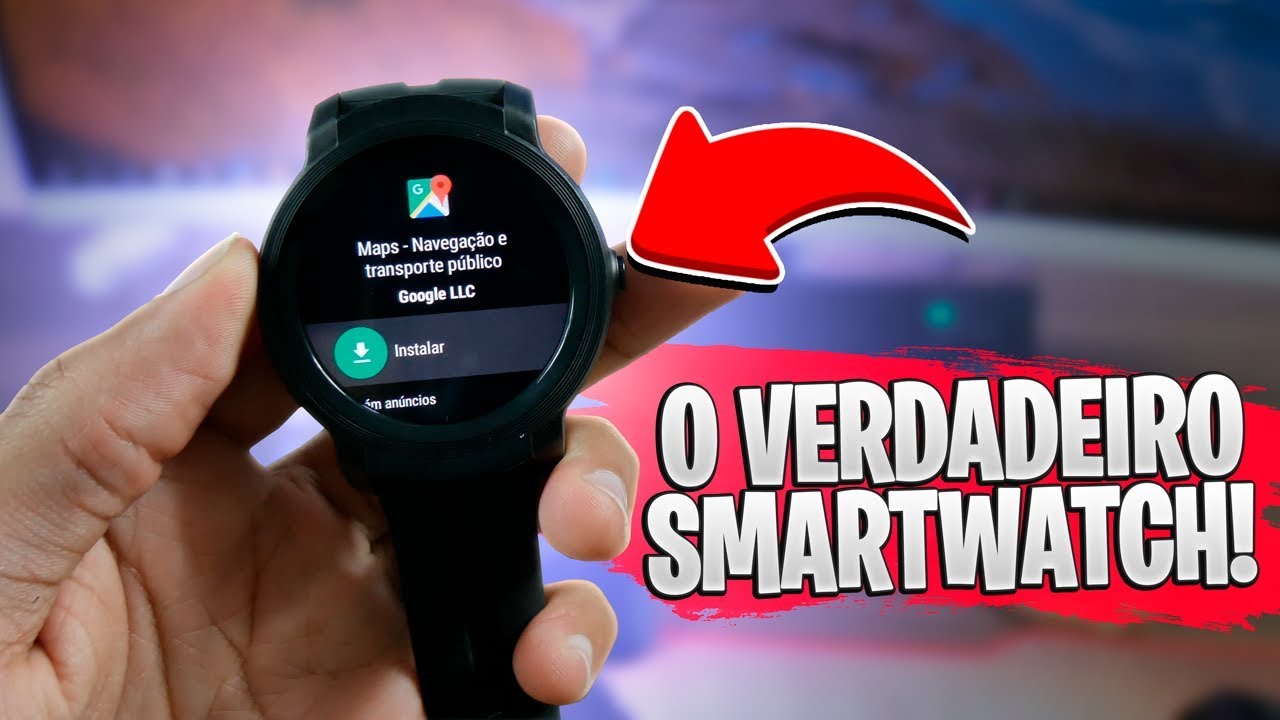 TICWATCH E2 - RELÓGIO COM UBER, GOOGLE PLAY, APPS E MAIS!