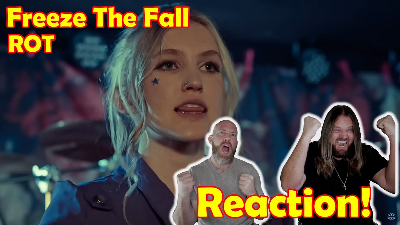 Musicians react to hearing Freeze the Fall - ROT (Official Music Video)