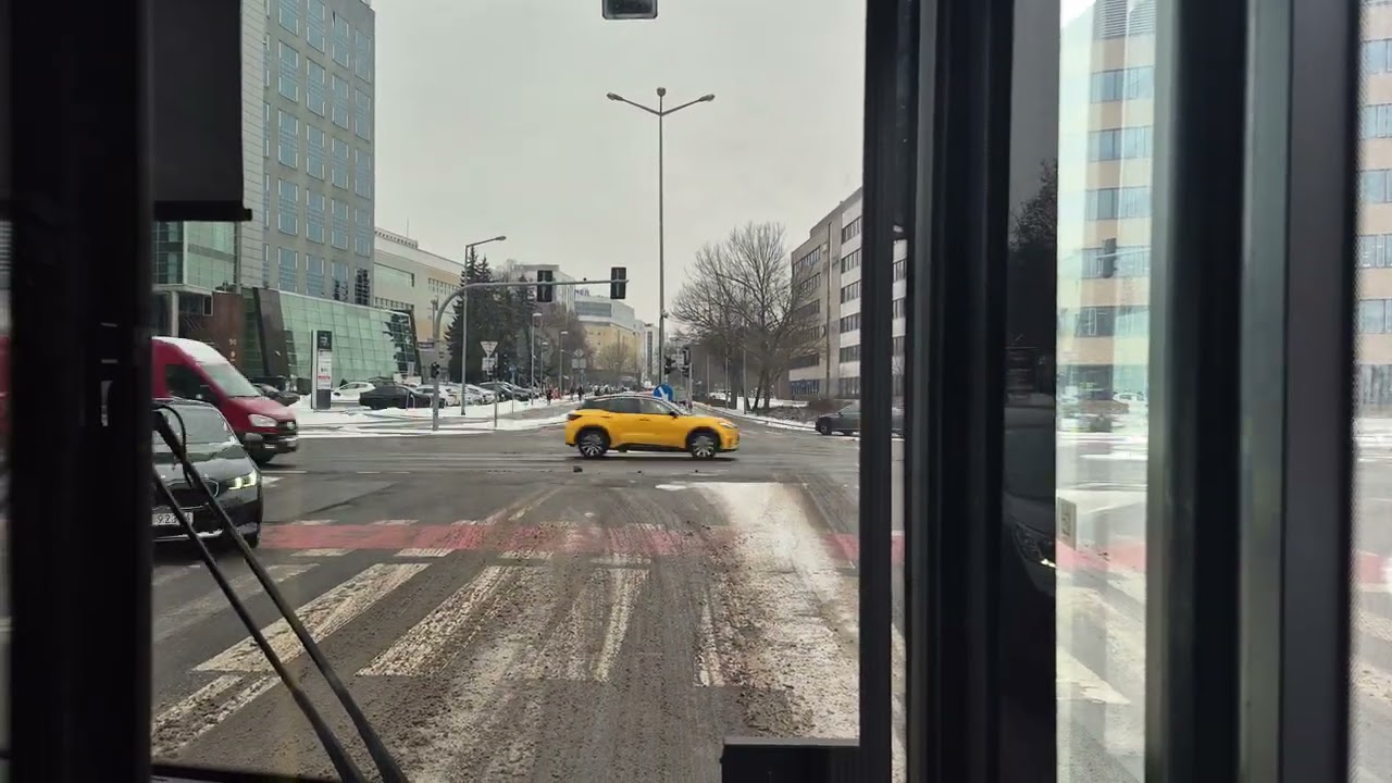 Linia 145 Dworzec Zachodni-Kacza Solaris Urbino 12 IV Electric #1018 MPK Poznań.