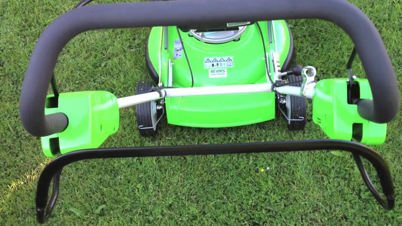 Emil testar en Stihl Viking MB 4 RT - video 1