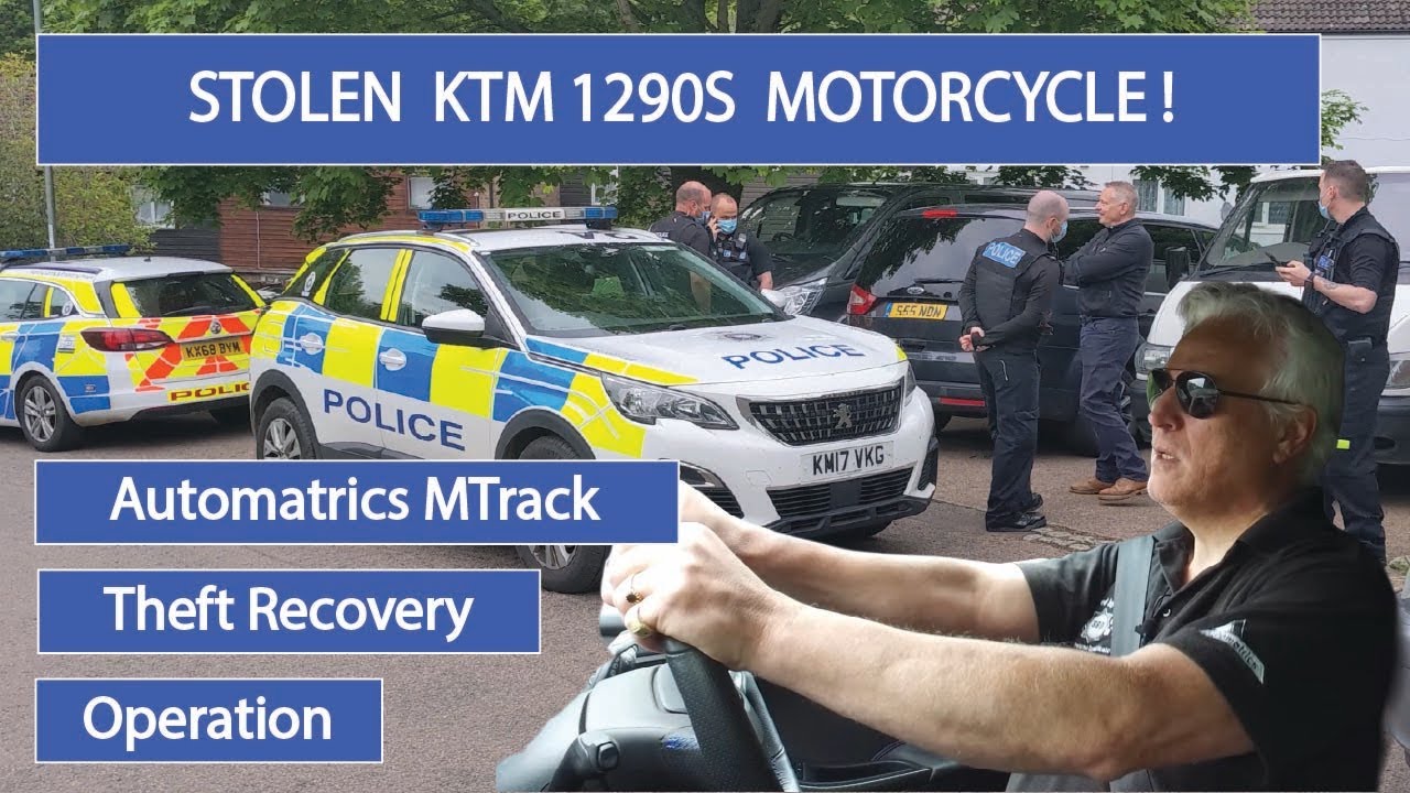 Операция по восстановлению украденного мотоцикла KTM 1290 Automatrics 280521