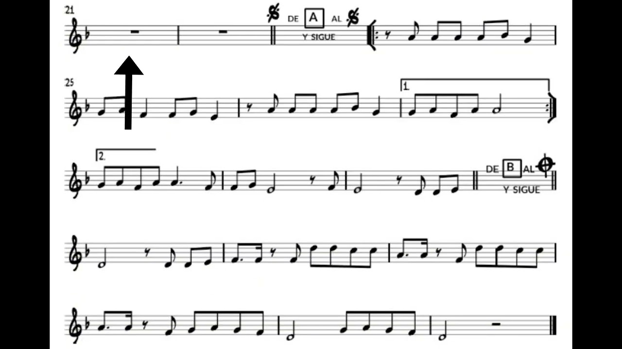 Partitura bajo el mismo sol