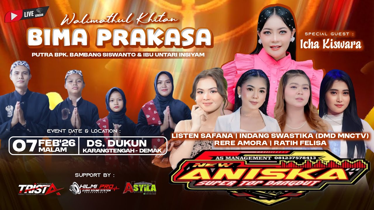 🔴STREAM NEW ANISKA / KHITAN 