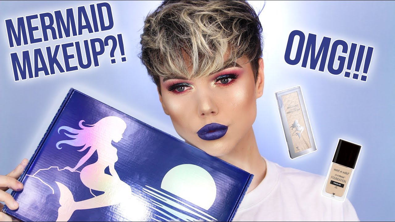 MERMAID MAKEUP?! FULL FACE OF WET N WILD!...omg