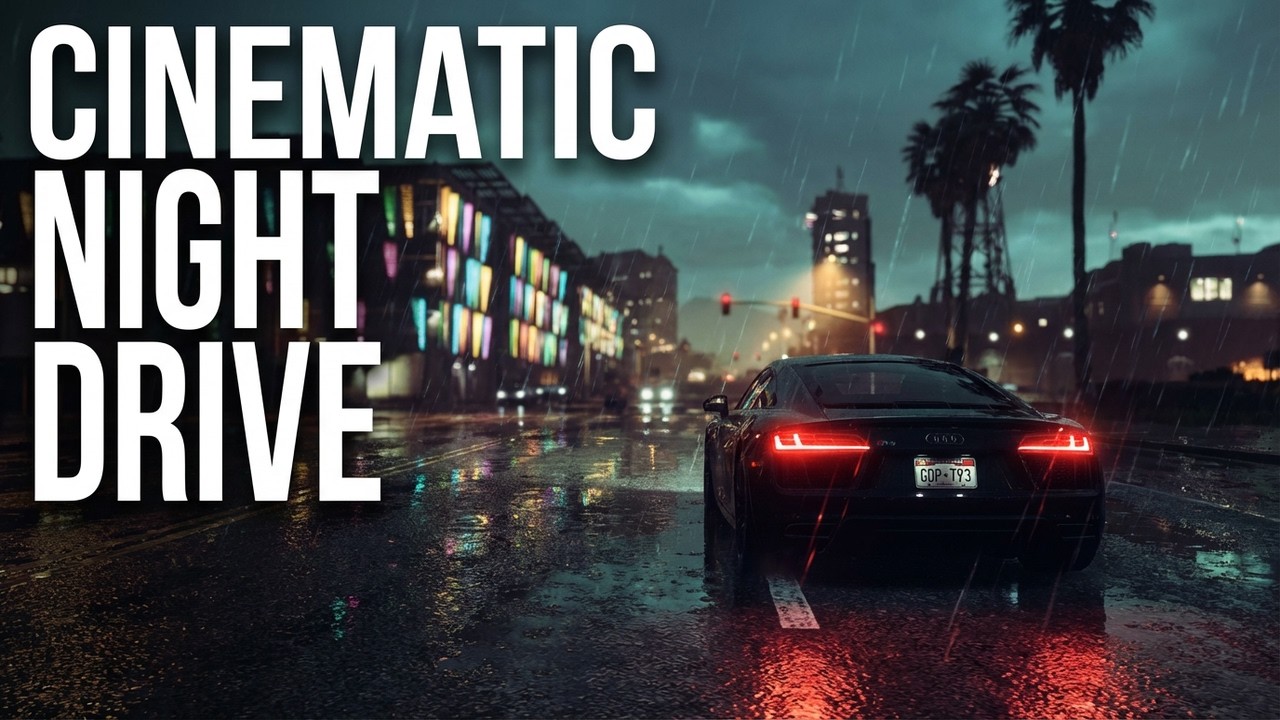 Driving Through Los Santos at Night | GTA 5 Cinematic Edit