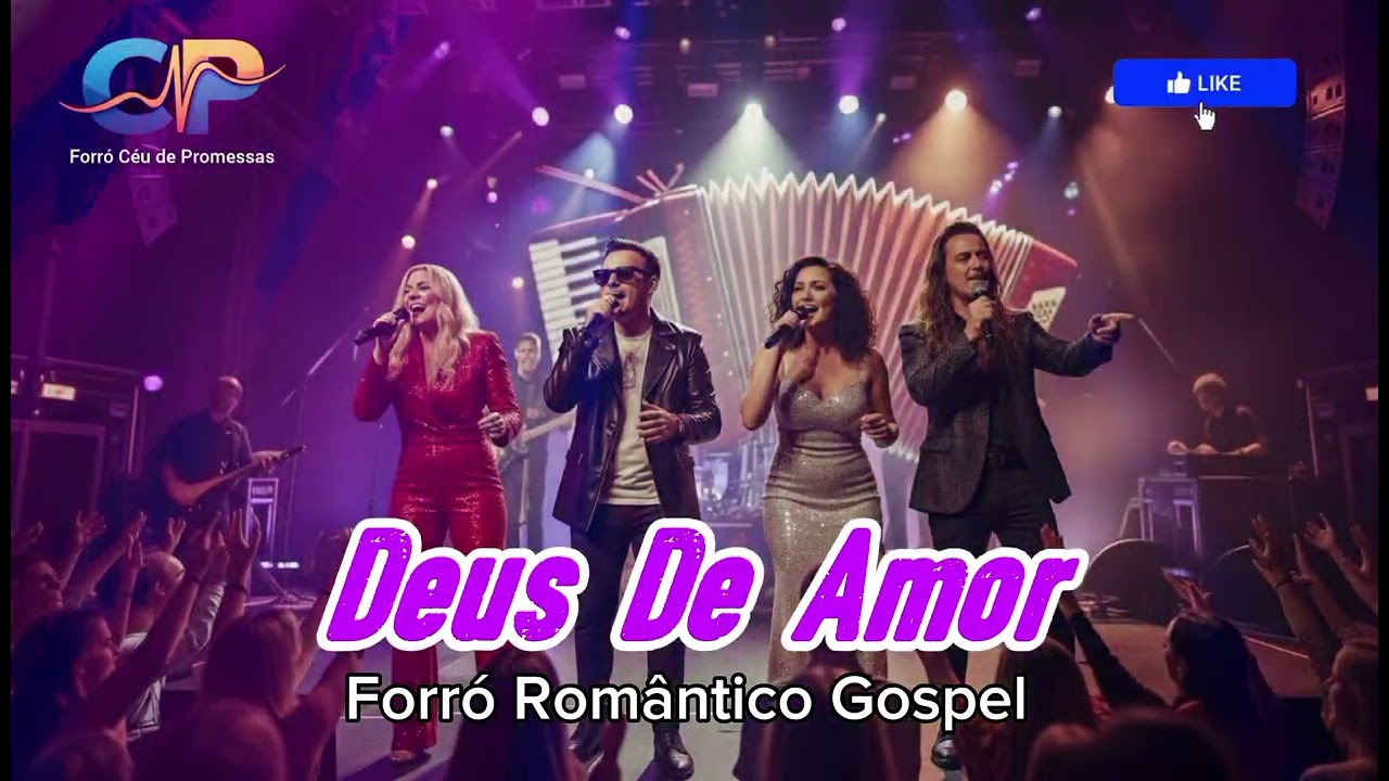 Deus de Amor | Banda Céu de Promessas - Forró Romântico Gospel 