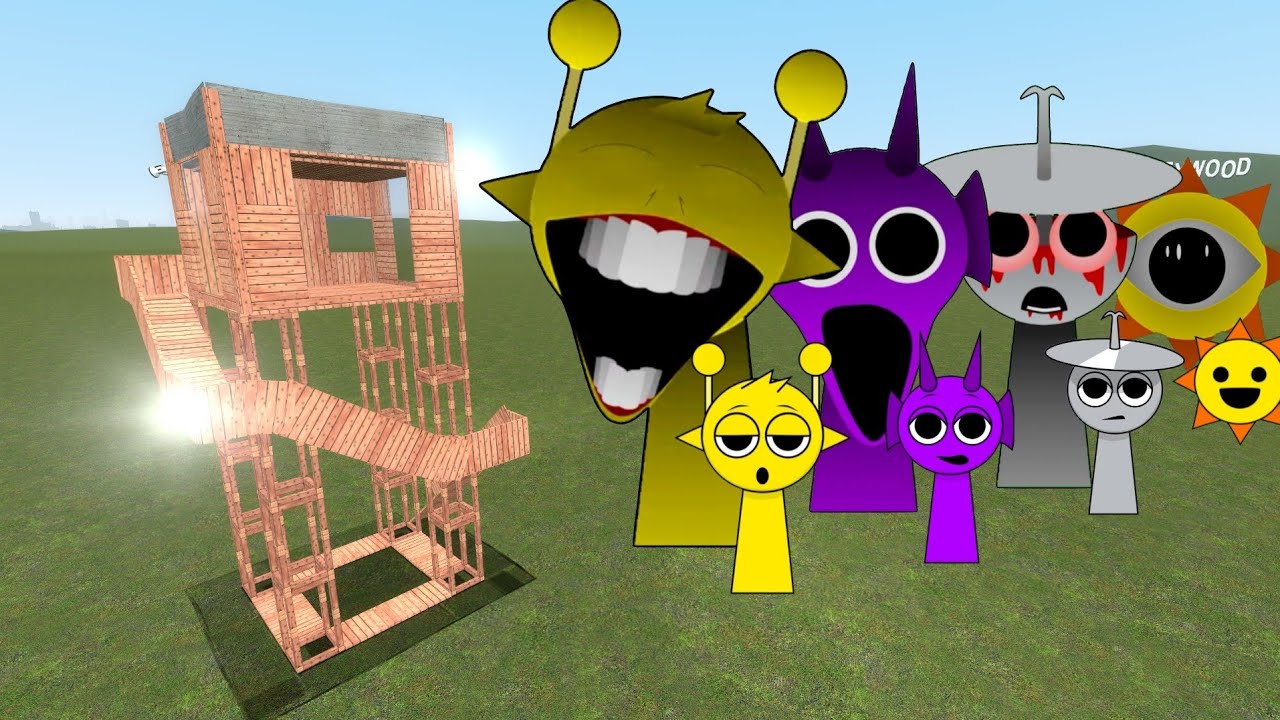 Incredibox Sprunki Vs Towers In Garry's Mod
