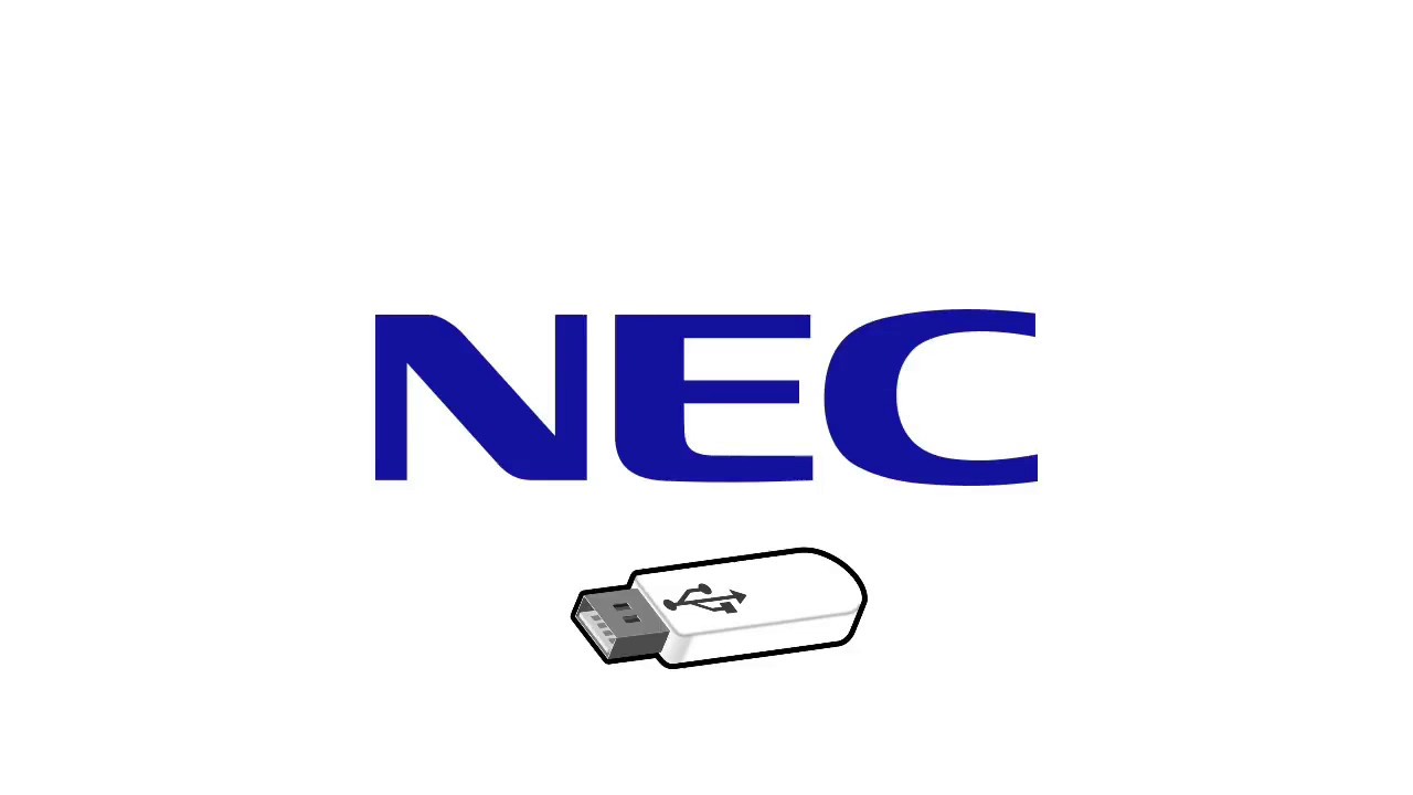 NEC boot from usb