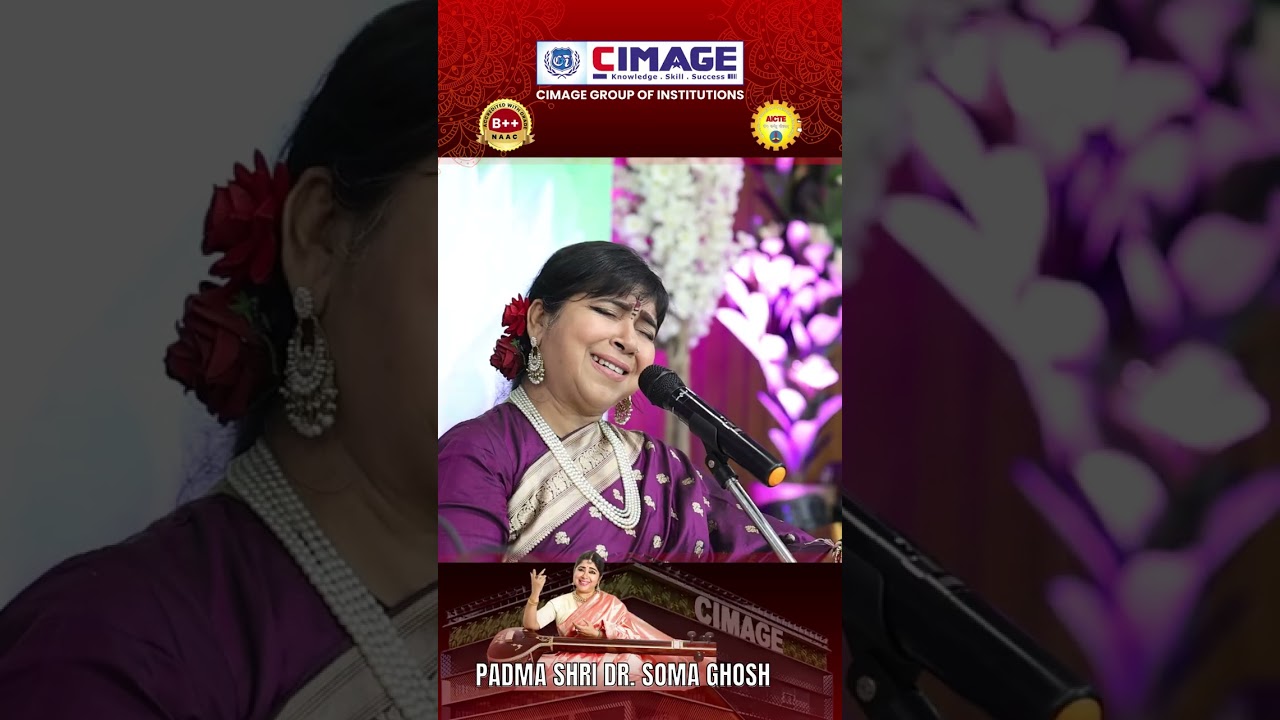 Hamri Atariya Pe | Padma Shri Soma Ghosh Live Performance @ CIMAGE College | NAVTEJ 2025
