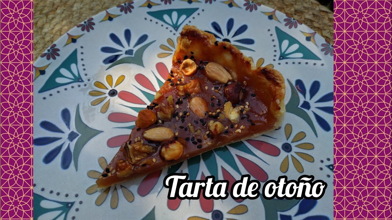 Membrillo y frutos secos.